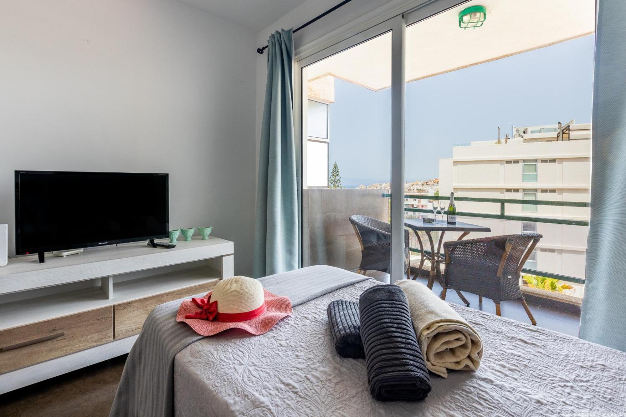 603 Comodoro Studio Beach Front Los Cristianos  Esterno foto