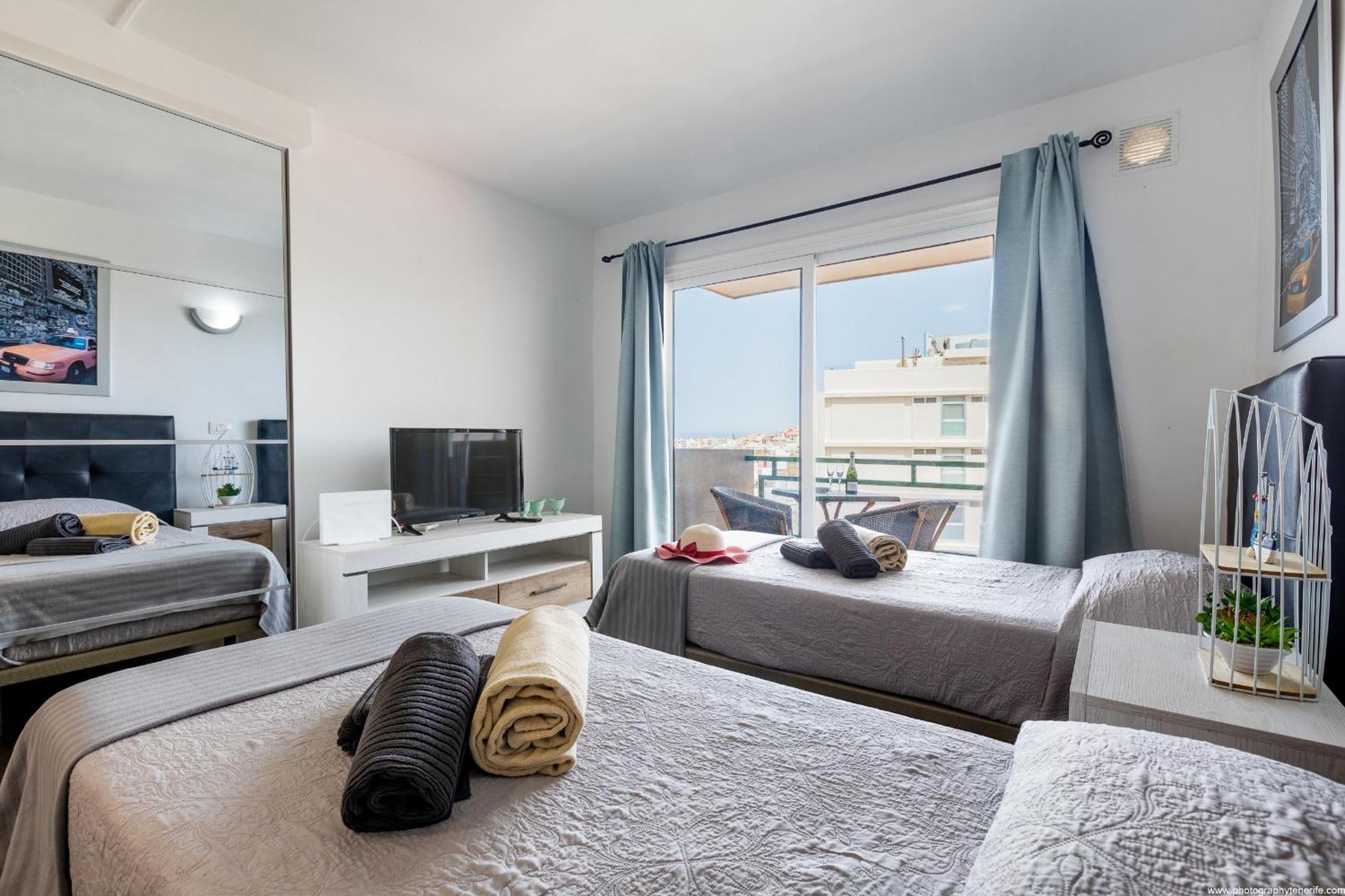 603 Comodoro Studio Beach Front Los Cristianos  Esterno foto